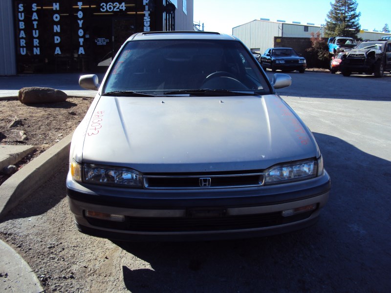 1990 HONDA ACCORD 2 DOOR COUPE EX MODEL 2.2L AT FWD COLOR GOLD A13073