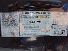 2007 HONDA CIVIC 2 DOOR COUPE LX MODEL 1.8L AT FWD COLOR BLACK STK A12001