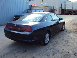 2000 HONDA ACCORD 2 DOOR CPE LX MODEL 2.3L VTEC AT FWD COLOR BLUE STK A12002
