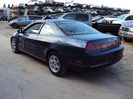 2000 HONDA ACCORD 2 DOOR CPE LX MODEL 2.3L VTEC AT FWD COLOR BLUE STK A12002