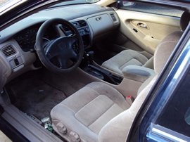 2000 HONDA ACCORD 2 DOOR CPE LX MODEL 2.3L VTEC AT FWD COLOR BLUE STK A12002