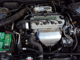 2000 HONDA ACCORD 2 DOOR CPE LX MODEL 2.3L VTEC AT FWD COLOR BLUE STK A12002