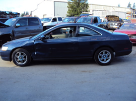 2000 HONDA ACCORD 2 DOOR CPE LX MODEL 2.3L VTEC AT FWD COLOR BLUE STK A12002