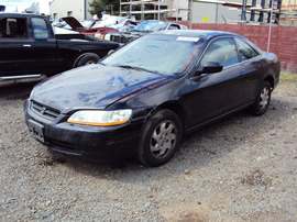 2000 HONDA ACCORD 2 DOOR CPE EX MODEL 2.3L VTEC AT FWD COLOR BLACK STK A12006