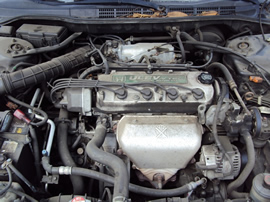 2000 HONDA ACCORD 2 DOOR CPE EX MODEL 2.3L VTEC AT FWD COLOR BLACK STK A12006