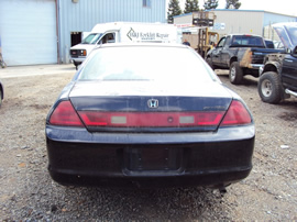 2000 HONDA ACCORD 2 DOOR CPE EX MODEL 2.3L VTEC AT FWD COLOR BLACK STK A12006