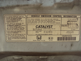 2003 HONDA CIVIC 4 DOOR SEDAN HYBRID MODEL 1.3L AT FWD COLOR BLUE STK A12008