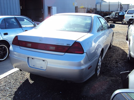 2001 HONDA ACCORD 2 DOOR 3.0L AT FWD COLOR SILVER A12009