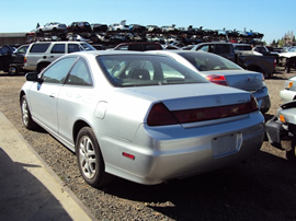 2001 HONDA ACCORD 2 DOOR 3.0L AT FWD COLOR SILVER A12009