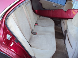 2001 HONDA ACCORD 4 DOOR SEDAN 2.3L AT COLOR BURGUNDY STK A12010