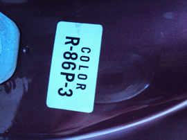 1994 HONDA CIVIC EX MODEL 2 DOOR COUPE 1.6L VTEC AT FWD COLOR MAROON STK A12012