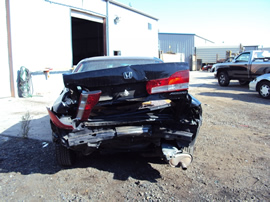 2002 HONDA ACCORD 4 DOOR SEDAN EX MODEL 2.3L ULEV VTEC AT FWD COLOR BLACK STK A12028