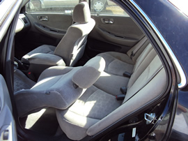 2002 HONDA ACCORD 4 DOOR SEDAN EX MODEL 2.3L ULEV VTEC AT FWD COLOR BLACK STK A12028