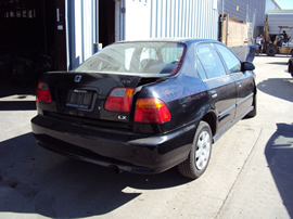 1999 HONDA CIVIC 4 DOOR SEDAN LX MODEL 1.6L AT FWD COLOR BLACK STK A12029