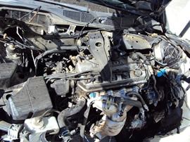 1999 HONDA CIVIC 4 DOOR SEDAN LX MODEL 1.6L AT FWD COLOR BLACK STK A12029