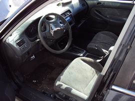 1999 HONDA CIVIC 4 DOOR SEDAN LX MODEL 1.6L AT FWD COLOR BLACK STK A12029