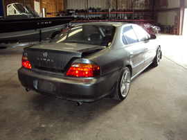 2000 ACURA 4 DOOR SEDAN TL MODEL 3.2L V6 AT FWD COLOR GRAY STK A12030