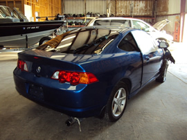 2004 ACURA RSX TYPE S MODEL 2 DOOR 2.0L MT FWD COLOR BLUE STK A12032