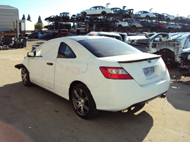 2009 HONDA CIVIC LX MODEL 2 DOOR COUPE 1.8L AT FWD COLOR WHITE STK A12035