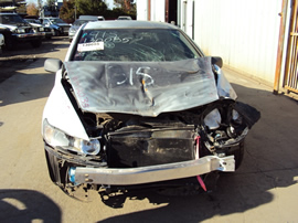 2009 HONDA CIVIC LX MODEL 2 DOOR COUPE 1.8L AT FWD COLOR WHITE STK A12035