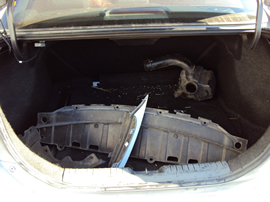 2009 HONDA CIVIC LX MODEL 2 DOOR COUPE 1.8L AT FWD COLOR WHITE STK A12035