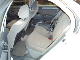 1998 HONDA CIVIC LX MODEL 4 DOOR SEDAN 1.6L SOHC AT FWD COLOR WHITE STK A13038