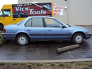 1990 HONDA ACCORD 4 DOOR SEDAN LX MODEL 2.2L MT FWD COLOR BLUE A14075