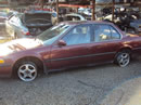 1990 HONDA ACCORD 4 DOOR SEDAN EX MODEL 2.2L AT FWD COLOR RED A14077