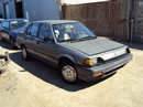 1985 HONDA CIVIC 4 DOOR SEDAN 1.5L AT FWD COLOR GRAY A14083