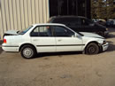 1992 HONDA ACCORD 4 DOOR SEDAN LX MODEL 2.2L AT FWD COLOR WHITE A13071