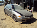 1994 HONDA CIVIC 2 DOOR HATCHBACK CX MODEL 1.5L MT FWD COLOR GRAY STK A12026